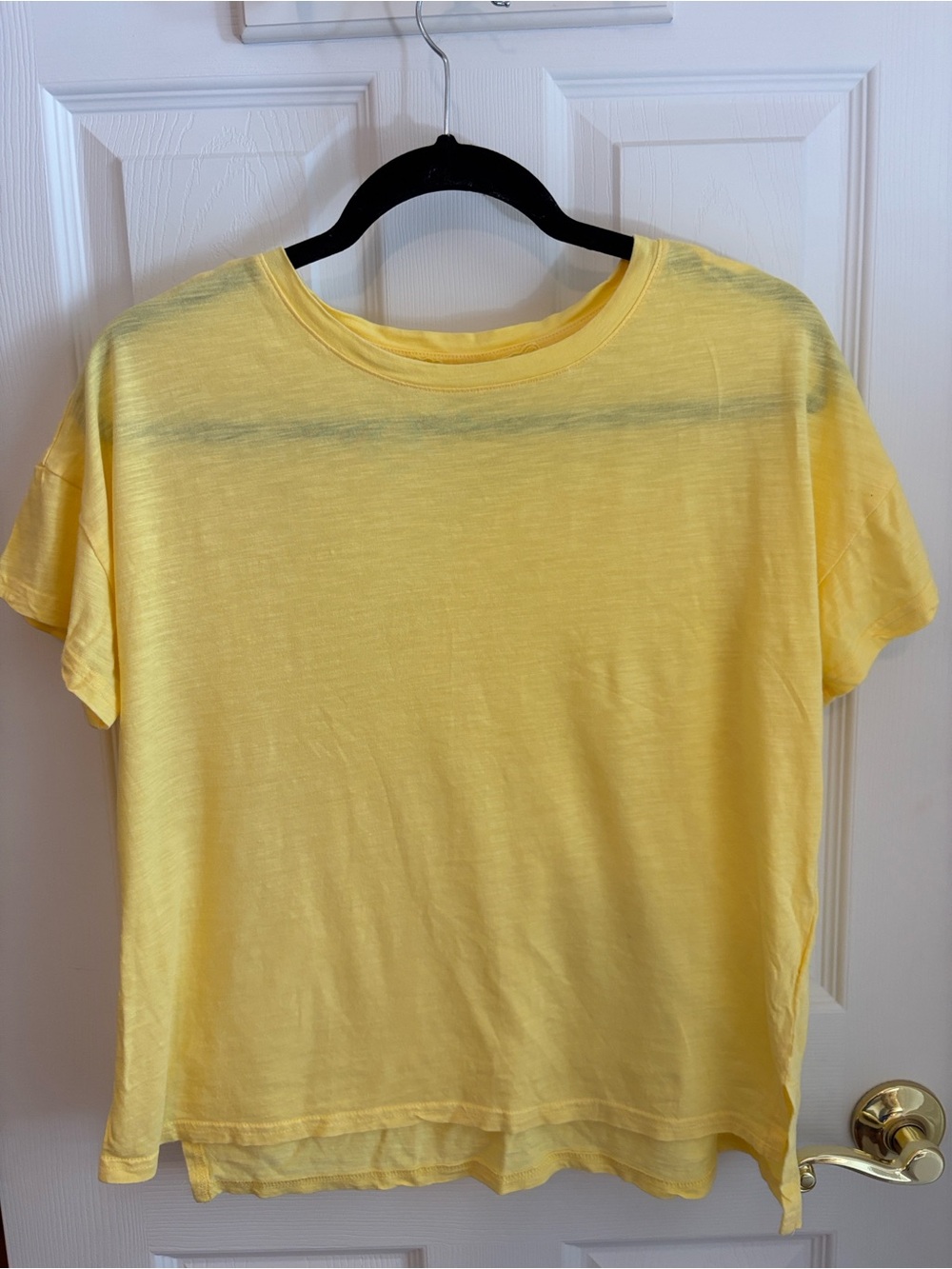 Cupio Sunny Yellow Short Sleeve Crewneck Tee